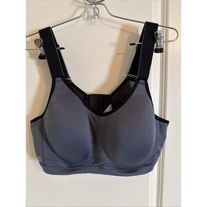 Livi For Lane Bryant High Impact Wicking Underwire Sports Bra Sz 44D